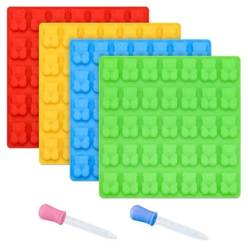 CAKETIME Gummy Bear Molds Candy Molds
