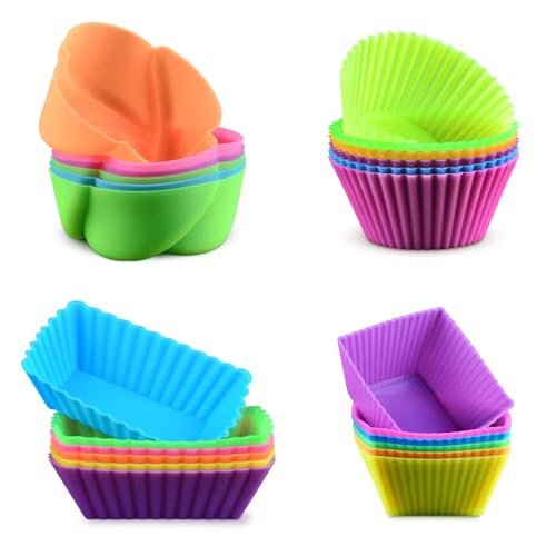 Silicone Baking Cups Cupcake Liners